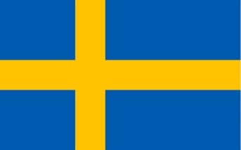 bandera de suecia