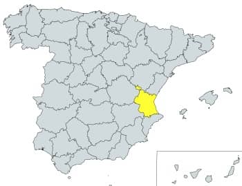 prefijo 963 en España